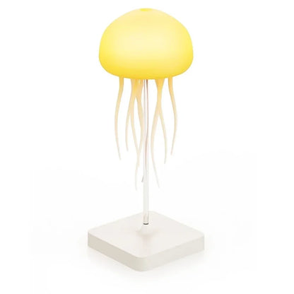 Cartoon Jellyfish Night Light RGB Gradient Cute Jellyfish Bedside Lamp Voice Control Type-C Charging LED Night Lamp