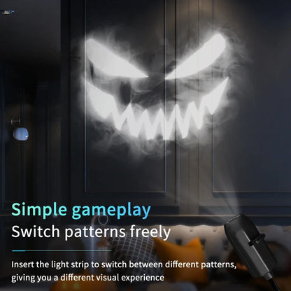 Projection Light 5V USB Direct Insertion Planet Christmas/Halloween Theme Replacement Light Ceiling Projection Light for Bedroom
