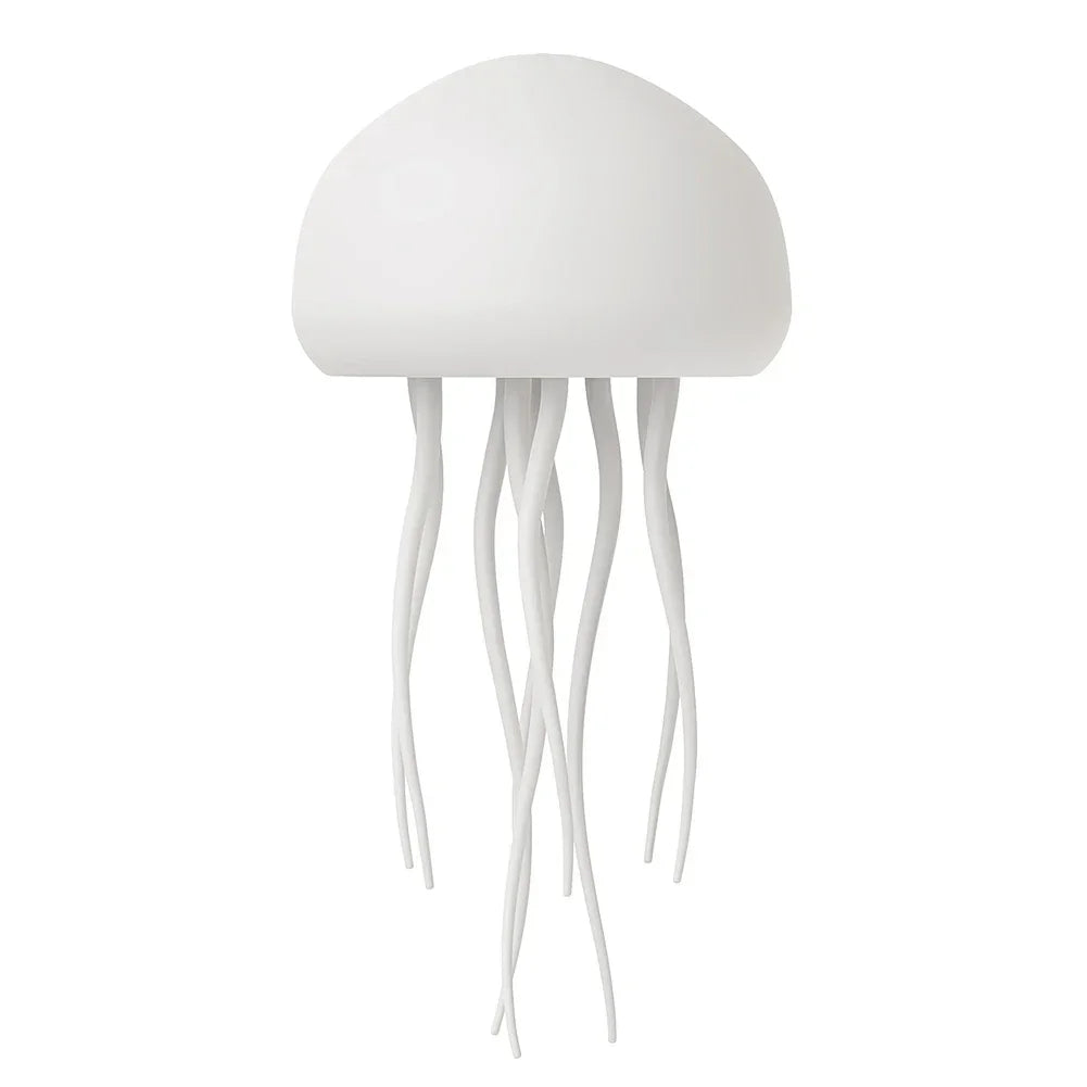 Cartoon Jellyfish Night Light RGB Gradient Cute Jellyfish Bedside Lamp Voice Control Type-C Charging LED Night Lamp