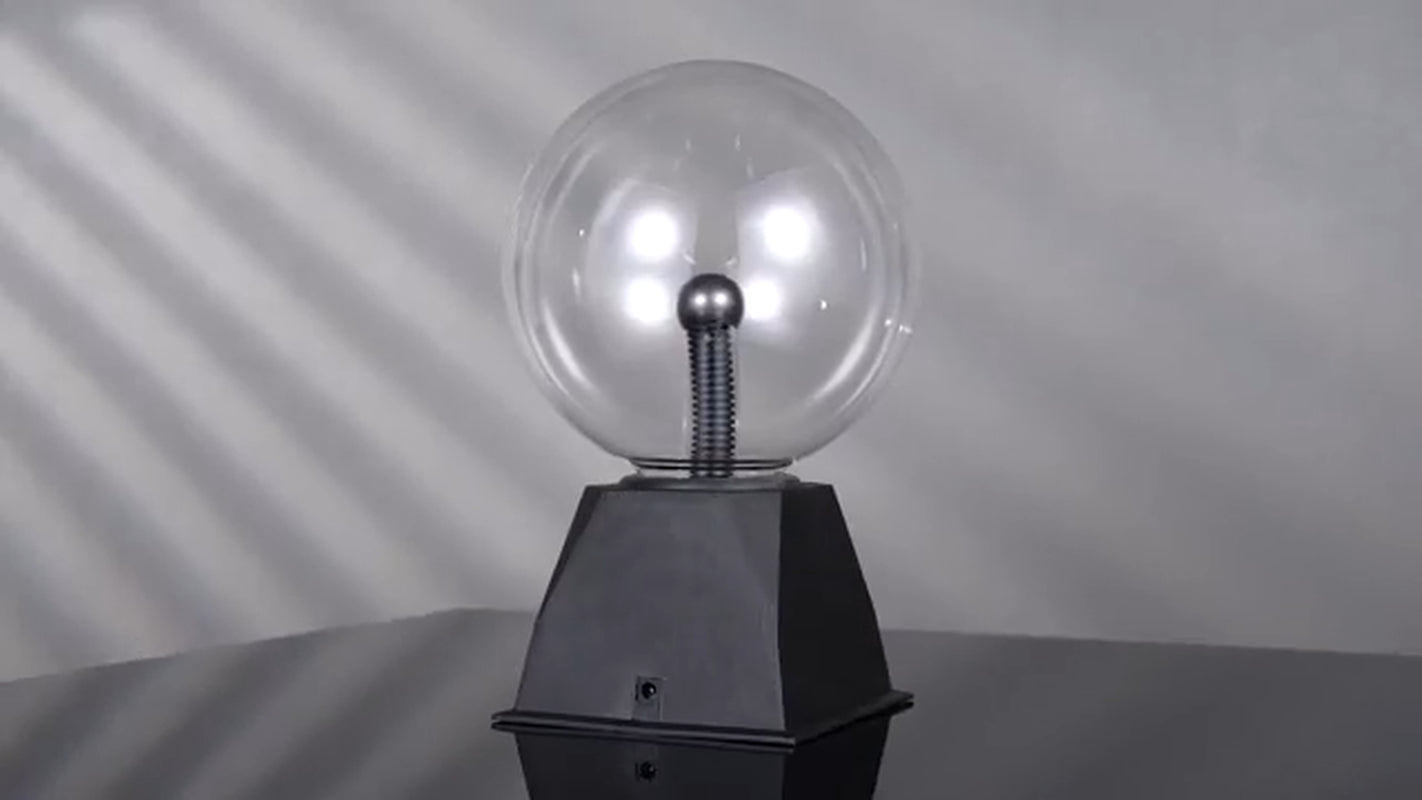 Plasma Globe Touch & Sound Sensitive Ball Lamp Electric Lightning Novelty Light