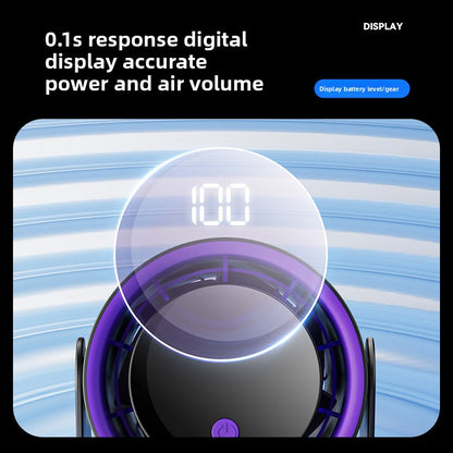 USB Rechargeable Desk Fan with Adjustable Speeds